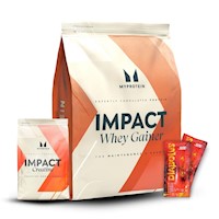 Impact Whey Gainer 2.5Kg Chocolate+Creatina Myprotein 250Gr+2 Diabolus